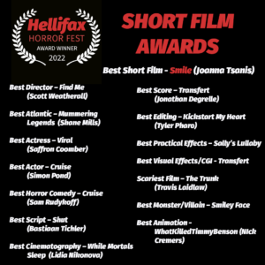 2022 Hellifax Short Film Awards